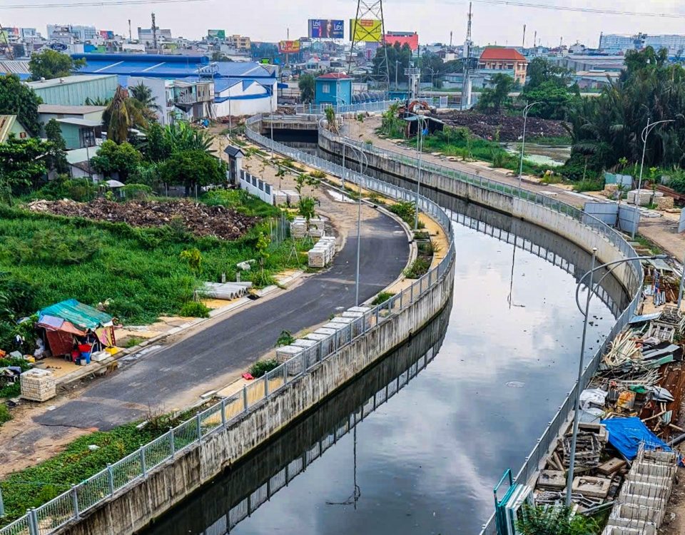 Dự án rạch chống ngập Cho quận đạo