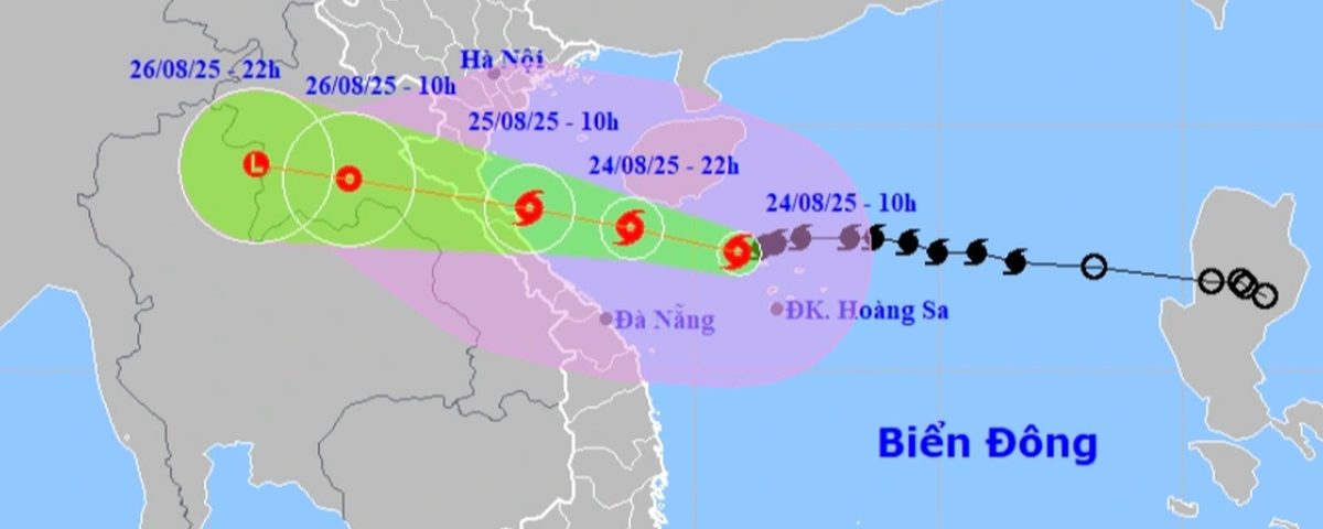 Bão Kajiki MạNH Lênn Cấp 13, Hướng Vào