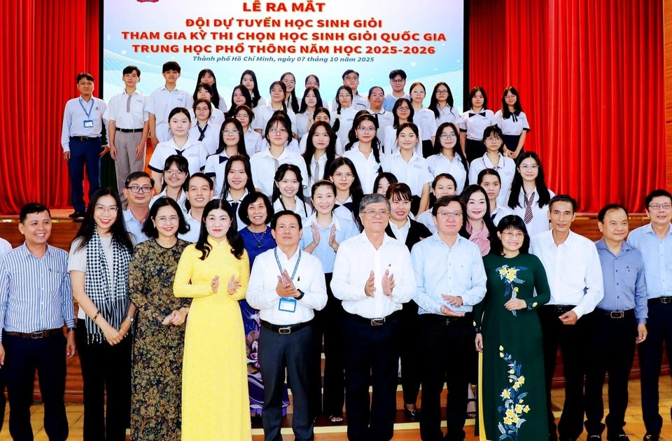 TP.HCM bồi dưỡng đội tuyển thi học sinh giỏi quốc gia với nhiều điều ‘lần đầu tiên’