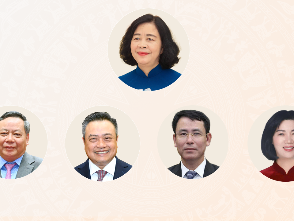 Bộ máy lãnh đạo Hà Nội sau Đại hội Đảng