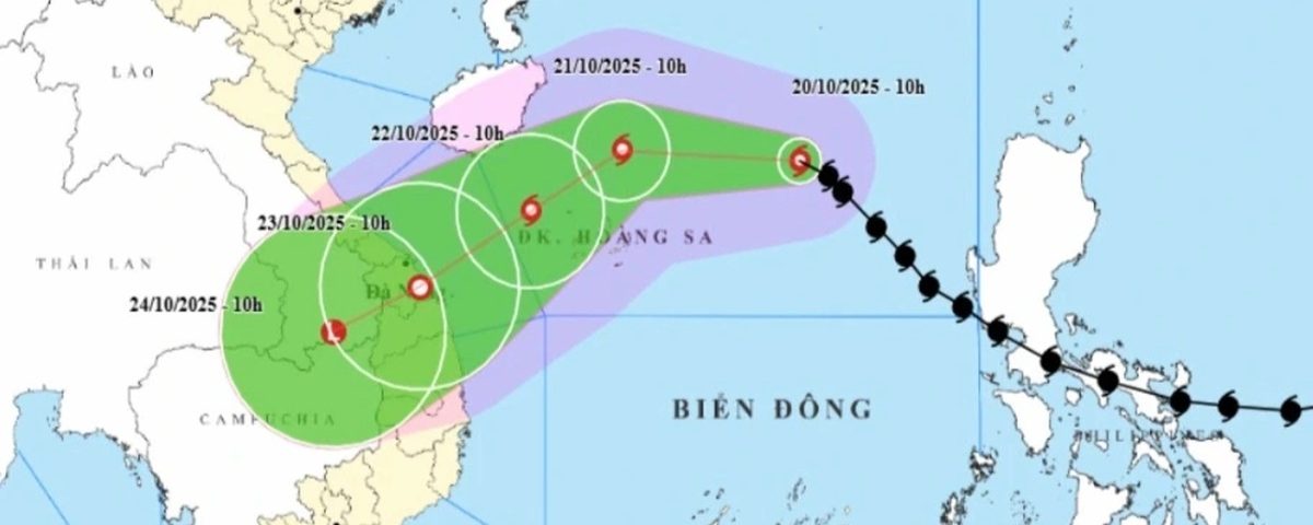 Bão Fengshen sẽ đổi hướng, nhận định thời điểm ảnh hưởng đất liền nước ta