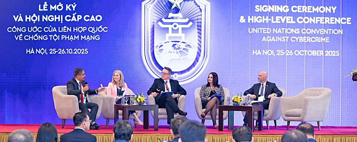 Ảnh trong bài viết: Công ước Hà Nội thúc đẩy hợp tác chống tội phạm mạng Công ước Hà Nội thúc đẩy hợp tác chống tội phạm mạng