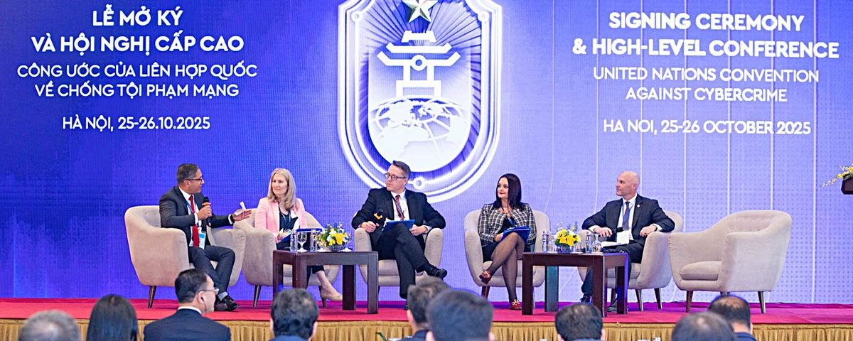 Ảnh trong bài viết: Công ước Hà Nội thúc đẩy hợp tác chống tội phạm mạng Công ước Hà Nội thúc đẩy hợp tác chống tội phạm mạng